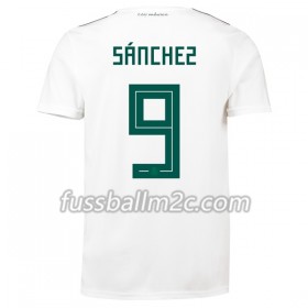 Fußballtrikots Mexiko Sanchez 9 Auswärts Trikotsatz WM 2018